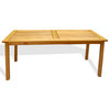 Haste Garden Iris Rectangle Table With Solid Top