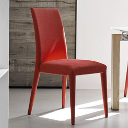CS/1266-LH Anais Leather Dining Chair, Calligaris Italy - Dining Chairs