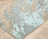 Casa Marble Rug, Blue and Gray, 1'10"x3'