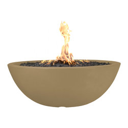 The Outdoor Plus - Sedona Firepit, Brown, 48" - Fire Pits