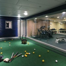 Basement Batting Cage