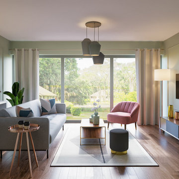 Décoration & aménagement d'intérieur d'un séjour.