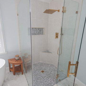 Urban Elegance Revived: Three-Story Townhome Transformation in Urbana, MD