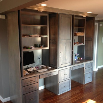 kids desk area