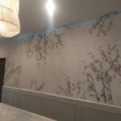 Vintage Botanic Charm Wallpaper Customised for Walls - Wallpaper