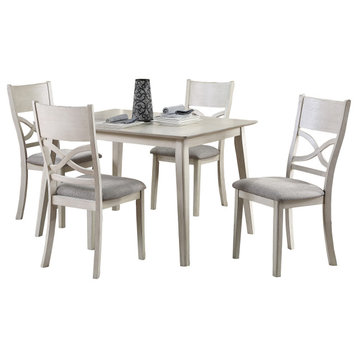 Brisa Dining Room Table and Chairs, Set of 5