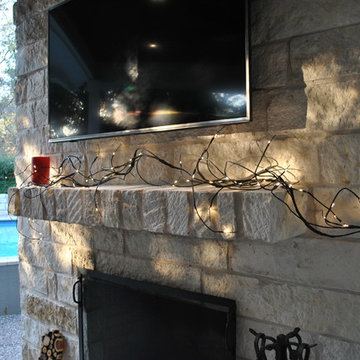 Kamp Covered Patio & Fireplace