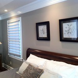 hunter douglas - Vignette Roman Shades Side View - Roman Shades