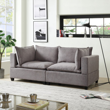 Madison 83.5" Fabric Loveseat