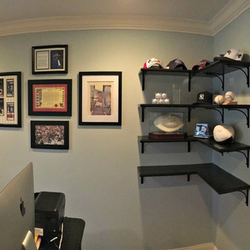 Sports Memorabilia Display