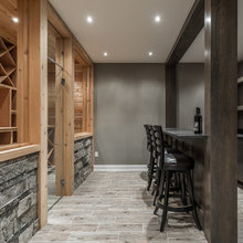 basement - kitchen