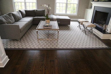 Living room - traditional living room idea in Orange County