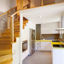 Kitchen under stairs