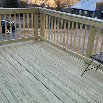 Pressure Treated Deck Addition in Hoover AL