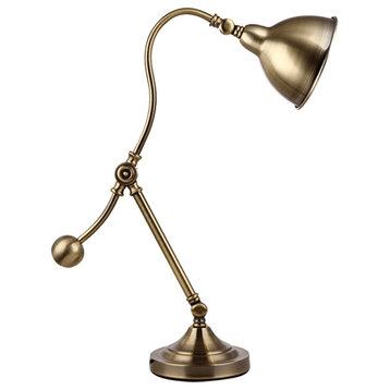 Laufenburg | Modern Polished Metal LED Table Lamp