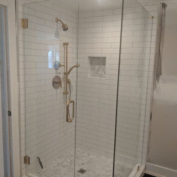 BASEMENT FINISH WITH NEW BATH AND WINDOW