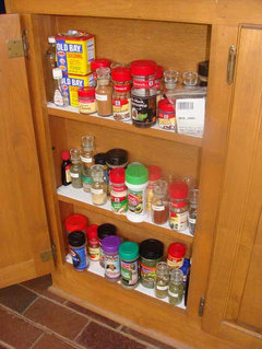 How To Organize Your Spice Cabinet - Through My Front Porch