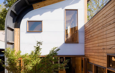 Houzz Tour: Sun-Soaked Solution for Ultra-Narrow Site