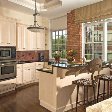 Kitchen in a loft