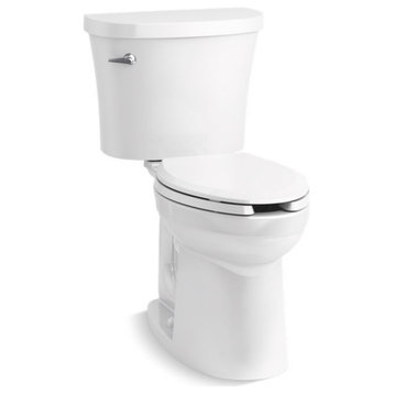 Kohler Kingston 2-Piece Elongated 1.28 Gpf Chair Height Toilet