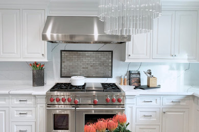 Kitchen - transitional kitchen idea in Los Angeles
