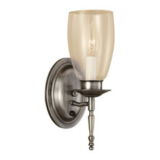 Legacy 1 Light Sconce, Pewter