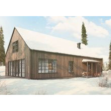 Scandinavian Farmhouse Exterior