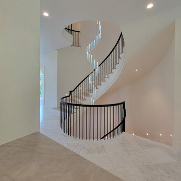 Project #158 | Contemporary Curved Staircase