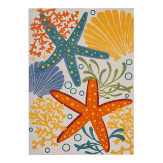 Nourison Aloha Outdoor Rug, 9'X12' - Beach Style - Outdoor Rugs - by ...