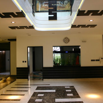 Contemporary bungalow interior