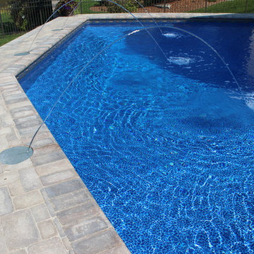 Custom Lazy L Steel Pool
