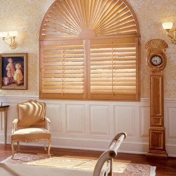 Arch Shutters Midcentury: Interior Shutters