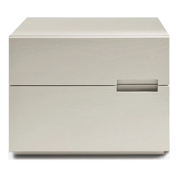 Asola 2 drawer small bedside cabinet by Dall'Agnese