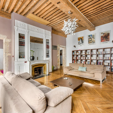 Couleurs, poutres et briques à Lyon