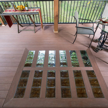 Cedar Porch Roof with Azek Deck