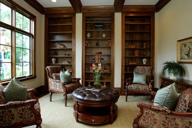Home office - traditional home office idea in Dallas