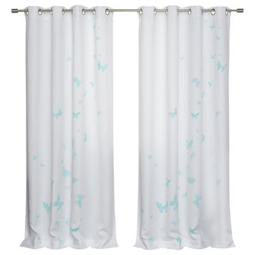 Butterfly Curtains, Mint