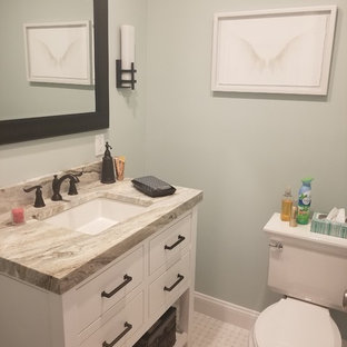 75 Beautiful Powder Room With Laminate Countertops Pictures