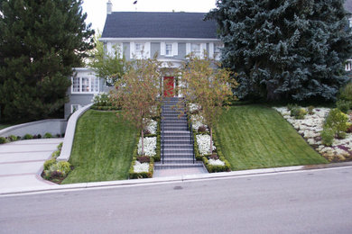Example of a classic home design design in Salt Lake City