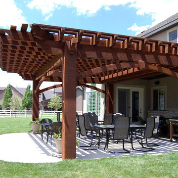 Entertainment Size | Custom Pergola Arbor Kits