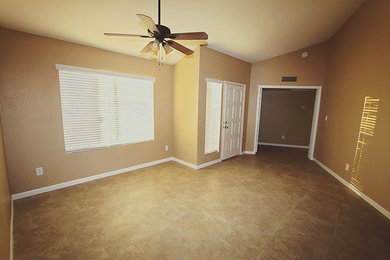Inspiration for a modern entryway remodel in Phoenix
