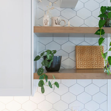 Fresh Blue Kitchen Design