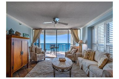 Inspiration for a coastal family room remodel in Miami
