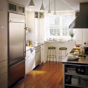 GE Monogram Galley Kitchen