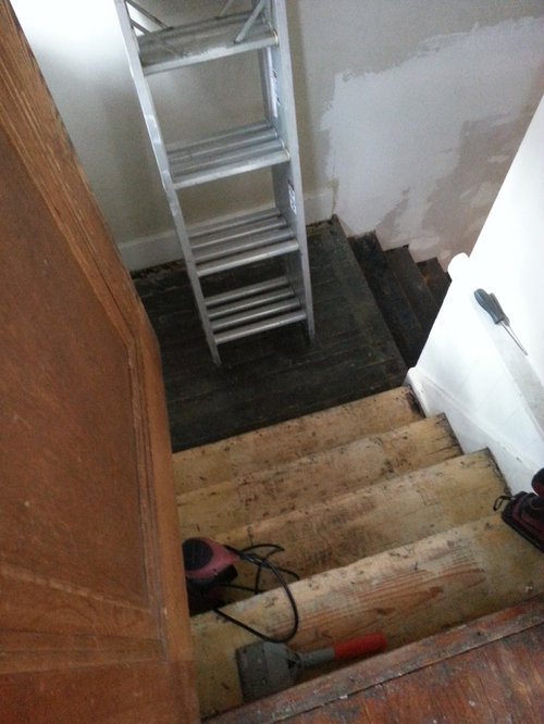 Painting stairs good colors that won't show dirt as much?