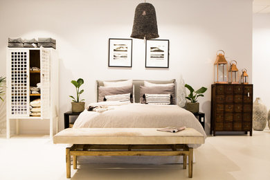 Cowhide Bench