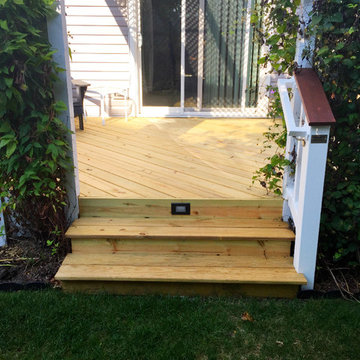 Multi-Level Pool Deck in Aurora, IL