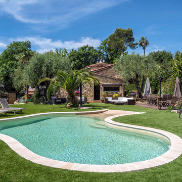 Piscines de forme libre