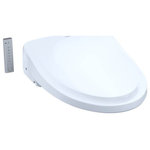 Toto - Toto S500E Washlet Classic Elongated Lid With Ewater - Fully automated, including remote control and heated seat. This bidet seat WASHLET designed to fit WASHLET+ toilet models:Aimes, Aquia, Connelly, Drake, Legato, UltraMax and Nexus