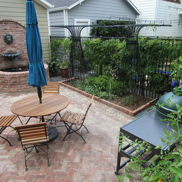 Creating a Courtyard with Southern Charm